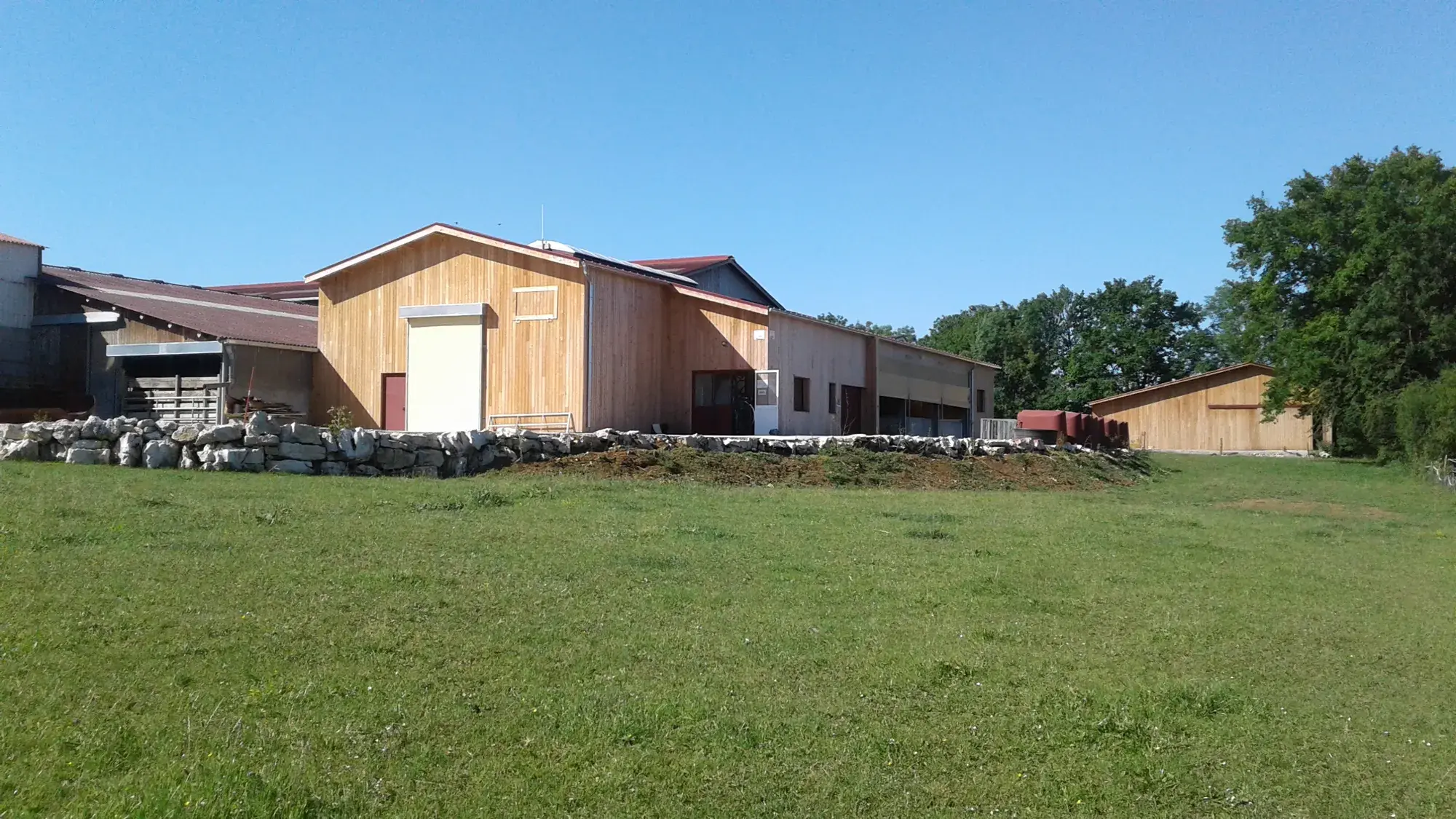 Le bâtiment des vaches taries